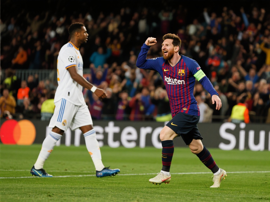 梅西目睹对手当场施展Siu：C罗粉丝的多年夙愿