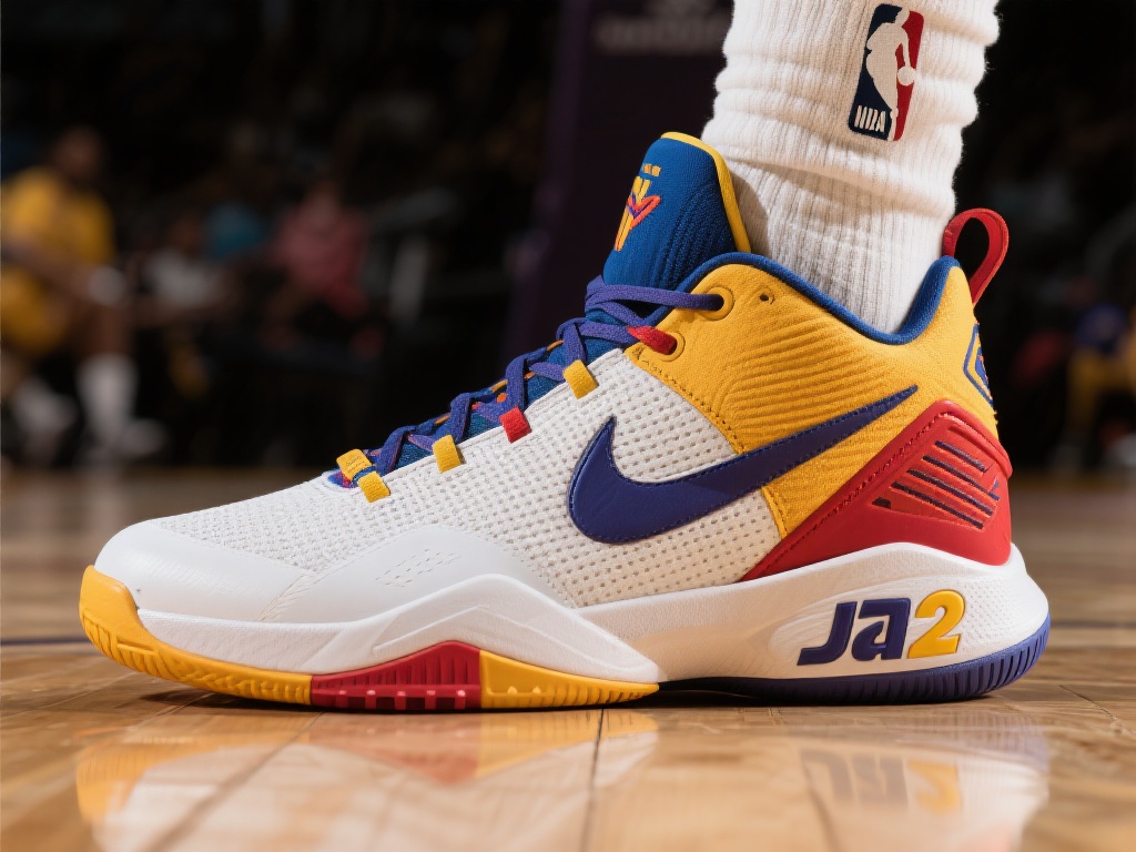 【球鞋特写】莫兰特上脚德鲁大叔配色JA2豪取26分5助攻